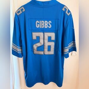 Detroit Lions Jahmyr Gibbs #26 Jersey